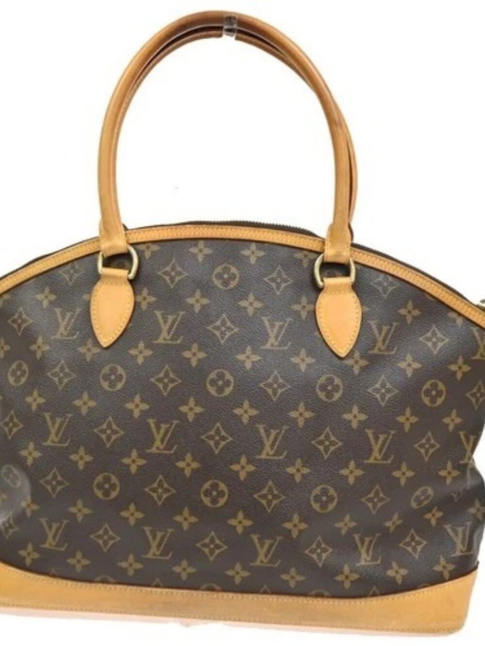 LOUIS VUITTON Lockit Horizontal Shoulder Bag Monogram Leather BN M40104 14CA586 - Picture 3 of 15